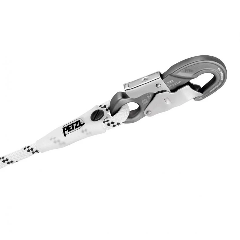 Petzl Grillon Hook Adjustable Lanyard For Work Positioning - Image 2