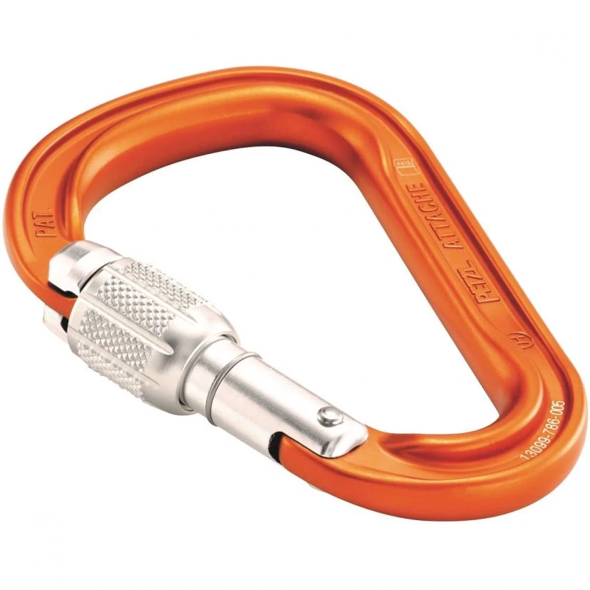 Petzl Attache Screw Lock Screw-lock Climbing Carabiner - Image 4