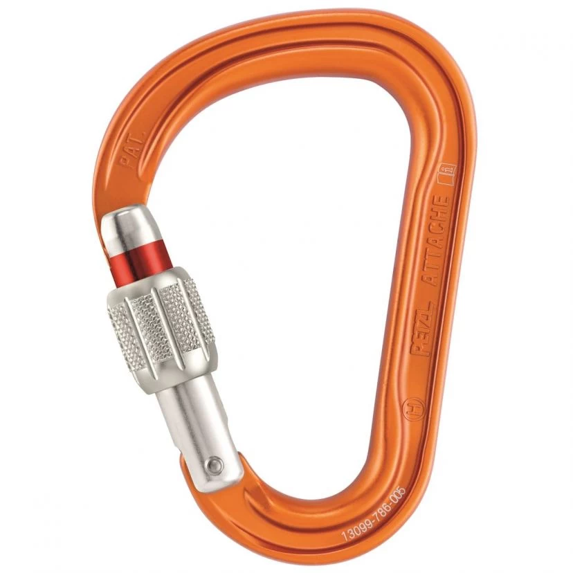 Petzl Attache Screw Lock Screw-lock Climbing Carabiner