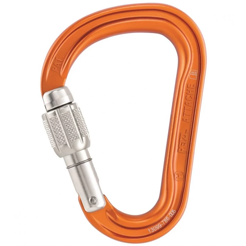 Petzl Attache Screw Lock Screw-lock Climbing Carabiner - Image 3