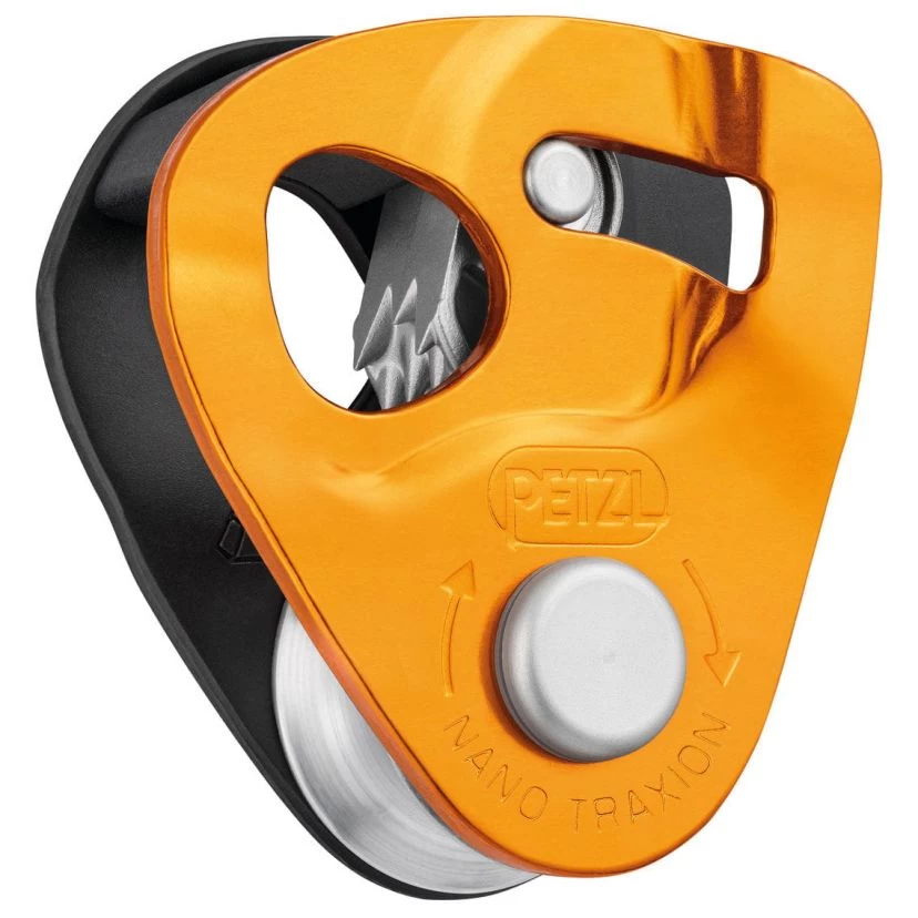 Petzl Nano Traxion Carrucola Bloccante Soccorso