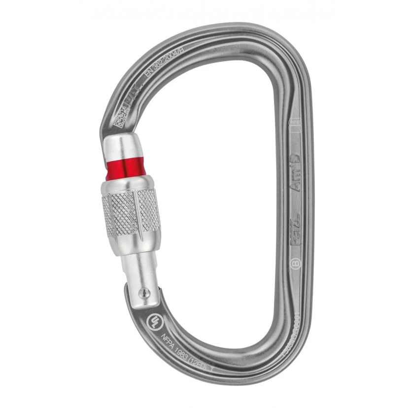 Petzl Am'D Screw Lock Screw-lock Climbing Carabiner