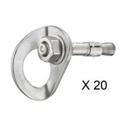 Petzl Coeur Bolt Steel 20-Pack Hanger And Bolt