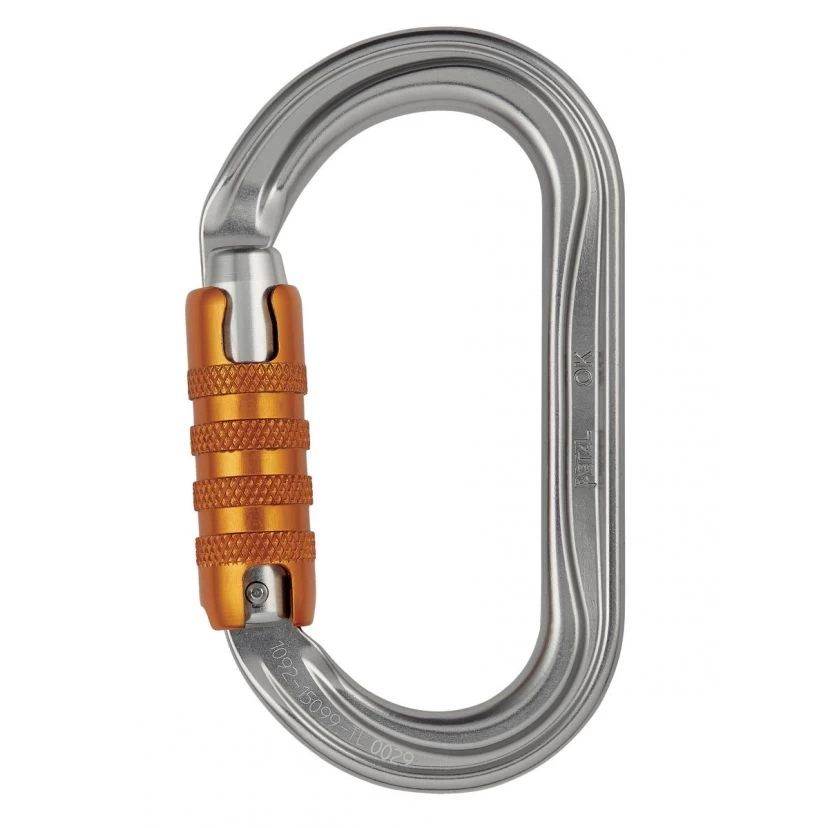 Petzl Ok Triact-Lock Climbing Carabiner
